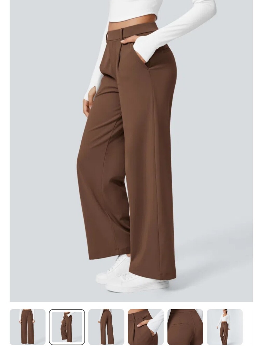 Halara Flex™ DayStretch High Waisted Pocket Straight Leg Work Pants